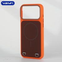 VAWI B429 Gaya Fashion dengan Tas Tali Gantungan untuk Casing Ponsel iPhone 12 13 14 15 16 17 Pro Max Casing Pelindung Magnetik Anti Benturan