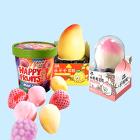 Abink 3D Happy Series Nieuw Ontwerp High-End Zachte IJsjes in Happy Fruits Verpakkingen met Suikeraroma's