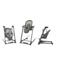 Chaise de croissance multifonctionnelle Kidilo Table à manger et chaise pliables pour bébé à usage domestique en plastique durable