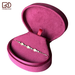 Caja <span class=keywords><strong>de</strong></span> Regalo <span class=keywords><strong>de</strong></span> Terciopelo con Forma <span class=keywords><strong>de</strong></span> Concha ROGOOD Premium <span class=keywords><strong>para</strong></span> Collares, Pendientes y Pulseras <span class=keywords><strong>de</strong></span> Lujo, con Forro Protector Suave P2205 - Product Image 5