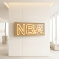 Enseigne lumineuse LED 3D en acrylique personnalisée, étanche IP65, nouveau style Zhilin, pour la maison et les entreprises, avec certification CE RoHS
