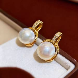 31366 DIY Fashion Pendant <b>Necklace</b> with 7-9mm Round S925 Silver and Empty <b>Stand</b> 31366 DIY Pearl Accessories - Product Image 1