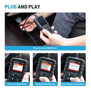 Launch X431 <span class=keywords><strong>Creader</strong></span> <span class=keywords><strong>3001</strong></span>, Lector de Códigos <span class=keywords><strong>OBD2</strong></span> Completo para Motor, Herramienta de Diagnóstico OBDII CR3001, Escáner con Apagado del Motor, Actualización Gratuita, Pk ELM327 - Product Image 5