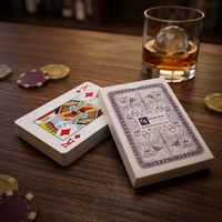 Cartes à jouer personnalisées en gros, design sur mesure, impression couleur CMYK, jeu de cartes de poker personnalisé, taille personnalisée avec boîte en papier