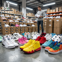 Chaussures de basket de marque d'occasion S4 en gros, directement de l'usine, qualité supérieure, chaussures de sport pour hommes, chaussures d'occasion