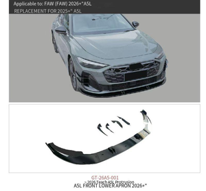 Alerón Delantero y Trasero para <span class=keywords><strong>Audi</strong></span> <span class=keywords><strong>A5L</strong></span> 2025, Protector de Parachoques Delantero - Product Image 6