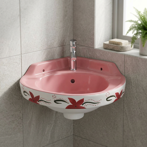 Modern Rectangular Ceramic Wall Hung Wash Basin Stylish Bathroom Hand Wash Sink for Hotel Apartment Projects - Product Image 6