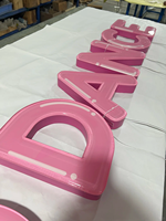CManufacture propose des lettres LED 3D en acrylique personnalisables et des lettres décoratives 3D pour la maison et les bâtiments, enseignes lumineuses décoratives.