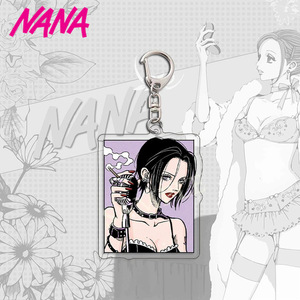 Llavero Acrílico Transparente de Doble Cara de Alta Calidad con Diseño de Anime <span class=keywords><strong>NANA</strong></span>, 26 Colores - Product Image 2