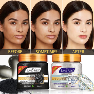 Crème glacée à la <span class=keywords><strong>vanille</strong></span> gommage corporel exfoliant élimination des boutons kératose Pilaris blanchissant café pastèque gommage en pot - Product Image 2