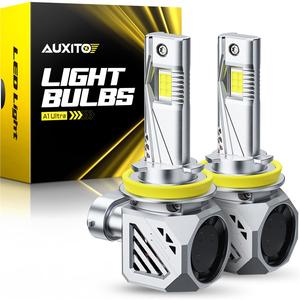 AUXITO 1:1 mini size Factory direct original bulbs 6500K White Driving LED headlight bulbs H11 H8 H9 Non-polarity Play and <b>Plug</b> - Product Image 6