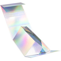 Boîte cadeau en papier pliable de luxe personnalisée, logo en relief, boîtes magnétiques pour crème pour le visage, boîtes cadeaux personnalisées haut de gamme
