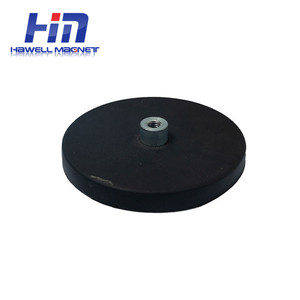 <span class=keywords><strong>Base</strong></span> Magnética Industrial Permanente al por Mayor <span class=keywords><strong>con</strong></span> Rosca Interna de Neodimio, Recubierta de Goma Antiarañazos - Product Image 4