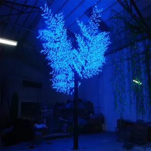 야외 방수 ip65 인공 멀티 컬러 벚꽃 LED 사쿠라 꽃 나무 빛