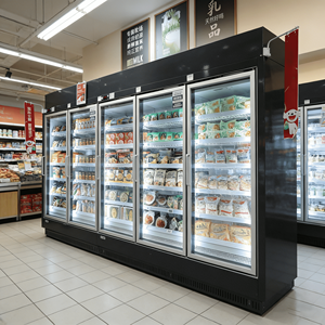 Congelatore Commerciale Refrigerato su Misura con Porta in Vetro, Espositore Refrigerato per Birra, Armadio Refrigerato - Product Image 4