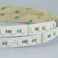 Bande LED 84 LED 24V 5050 RGBCCT 5-en-1 5m IP20 6 broches RGBW RGBCW RGBWW RGB WW CW 2700K à 6500K