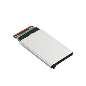 Cartera Metálica con Logotipo Personalizado, Regalo Empresarial, Tarjetero Automático con Sistema Pop-Up para Hombre, Hecho de Aluminio - Product Image 6