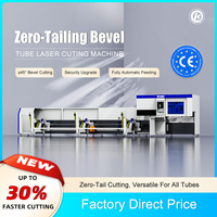Machine de découpe laser pour tubes métalliques - Laser fibre 6kW pour tubes en alliage d'aluminium, mandrin automatique, zéro décalage, système d'engrenages de haute précision
