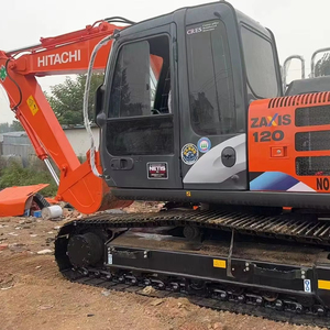 Blade modelo Hitachi ZX120 Excavadora usada 99% Nuevo Japón Hecho 12 toneladas Excavadora usada Hitachi 120 en stock - Product Image 1