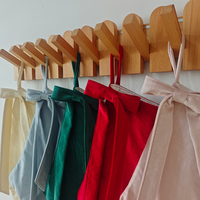 Chaussettes de Noël en velours uni de luxe avec nœud, décoration minimaliste pour la maison