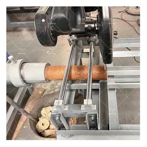 Producto caliente Prensa caliente Bloque de madera Máquina para hacer pies Fabricación de bloques de aserrín de madera Maquinaria de prensa caliente para la venta