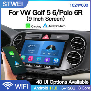 Radio Multimedia para Auto STWEI de 9 Pulgadas con Carplay, Android 14, Reproductor de Video, Navegación GPS para Volkswagen VW Golf 5 6 Polo 6R - Product Image 2