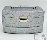 Boîte à bijoux multicouche de grande capacité de style européen