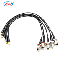 Câble coaxial d'usine 50 ohms BJR200 câble RF à faible perte BJR-200 de câble coaxial avec connecteur de cloison femelle SMA mâle à N Type