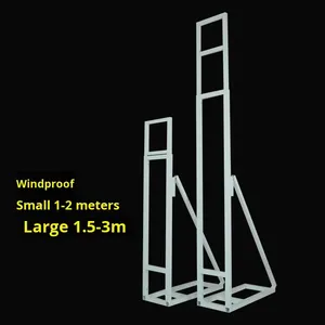 Support <span class=keywords><strong>de</strong></span> toile <span class=keywords><strong>de</strong></span> fond télescopique réglable pour mariages en extérieur, en fer forgé, pour panneaux KT et supports fixes, panneaux <span class=keywords><strong>de</strong></span> mariage <span class=keywords><strong>de</strong></span> qualité - Product Image 3