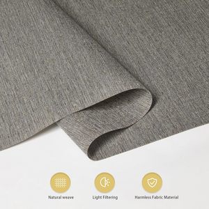 Modern Home Decor Built-In Spring Cordless Manual <strong>Roller</strong> <strong>Blinds</strong> Customized Size Color Polyester <strong>Material</strong> Vertical Pattern OEM - Product Image 3