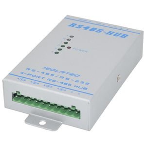 Répéteur de bus et distributeur de signal RS485 bidirectionnel isolé à 4 ports avec protection contre la foudre W729 - Product Image 1