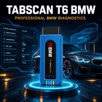 Escáner OBD2 Eucleia TabScan T6BMW sin Controlador J2534, Reemplazo de ICOM A2, WIFI, DOIP, Codificación CAN FD para Herramienta de Diagnóstico BMW MINI