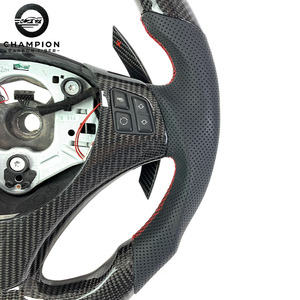 Vô lăng xe BMW tích hợp màn hình <span class=keywords><strong>LED</strong></span>, sợi carbon, dành cho M3M4 E70 <span class=keywords><strong>E83</strong></span> E84 E85 E89 E90 E91 E92 E93, kèm cần chuyển số. - Product Image 4