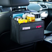 Boîte de rangement pour dossier de siège de voiture, sac de rangement pour poubelle, porte-gobelet, tapis antidérapant, avec texture. Vente directe d'usine, en stock.