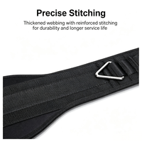 Sangle de soutien dorsal unisexe CZFIT en nylon respirant et confortable avec boucle réglable, épaisseur 5 mm, équipement de fitness