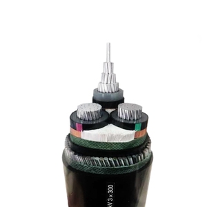 <span class=keywords><strong>สาย</strong></span><span class=keywords><strong>ไฟ</strong></span>ฟ้าแรงสูงสำหรับงานอุตสาหกรรม ก่อสร้าง และทางรถ<span class=keywords><strong>ไฟ</strong></span> รุ่น YJLV32 8.7/15kv ขนาด 25 มม. 50 มม. 70 มม. 95 มม.  ตัวนำอะลูมิเนียม ฉนวน XLPE หุ้มฉนวน PVC แบบ SWA - Product Image 2