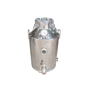 Barile per Latte in Acciaio Inox da 13 Galloni, Elettrodomestico Semi-Automatico Personalizzabile per Distillazione di Alcol - Product Image 2