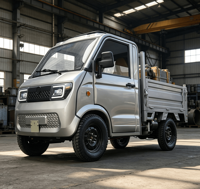 Pick-up électrique certifié CEE de haute qualité, 4 roues, coffre de chargement, 3500W, autonomie 100km, batterie 30kWh, vente directe fabricant