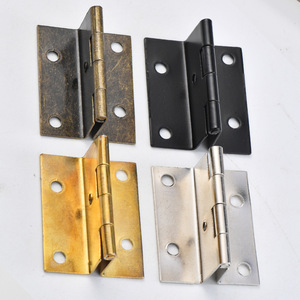 Bisagra para Muebles de 49 mm, Hierro Bronce Antiguo, Ángulo Recto, 8 Orificios, Montaje en Superficie, Estilo Tradicional, Tipo H, Recubrimiento Antioxidante - Product Image 2