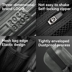 ROCKBROS Boîte de rangement portable pour boîte à outils de réparation de vélo et pièces de réparation de vélo - Product Image 5