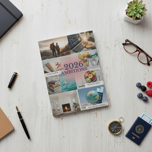 Kit de Clips para Tablero de Visión con Fotos 2026, Palabras Motivadoras y <span class=keywords><strong>Libro</strong></span> de Arte para Crear un Tablero de Visión Personalizado, <span class=keywords><strong>Libro</strong></span> de Recortes - Product Image 1