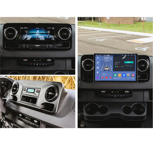 GRANDNAVI 2din 13.3 pouces <span class=keywords><strong>Autoradio</strong></span> Android sans fil CarPlay Android Auto Support Caméra arrière pour Benz Sprinter 2018-2022 - Product Image 6