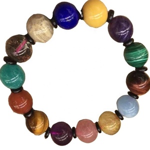 प्राकृतिक और वास्तविक विभिन्न रत्न दौर मोती बनाने फैशन कंगन बनाने थोक - Product Image 4