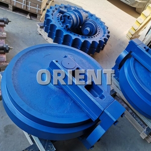 Bauer rol <span class=keywords><strong>Idler</strong></span> <span class=keywords><strong>BG40</strong></span> awet untuk bor putar Rig Piling Rig penggali bagian bawah roda penahan depan - Product Image 6