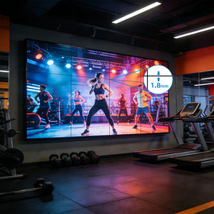 Écran de raccordement à cadre de 1,8 mm de 55 pouces 2x2 3x3 <span class=keywords><strong>Mur</strong></span> vidéo LCD intérieur <span class=keywords><strong>Mur</strong></span> vidéo LCD pour lancement de produits de marque - Product Image 3