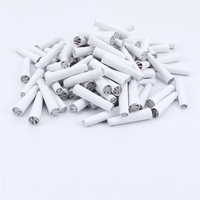 Prix d'usine 98mm 109mm Cône en papier organique, Papier à rouler naturel, Embout filtrant pour fumeurs avec logo personnalisé