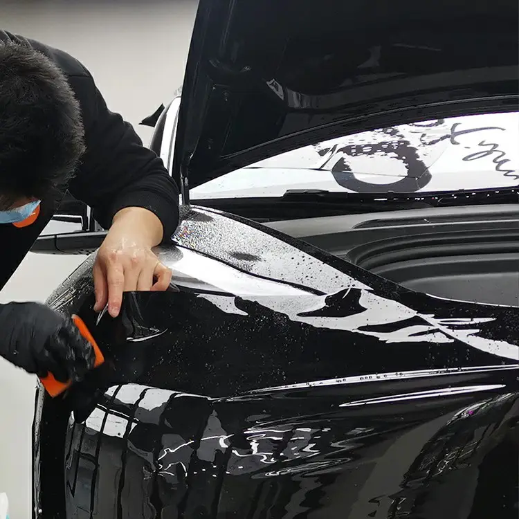 Zelfgenezende Nano Coating Anti Kras Auto Body Verf Bescherming Verpakking Hoge Glanzende Polyurethaan Tpu Ppf Auto Films