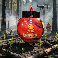 Balle d'extinction d'incendie déployable par drone, dispositif de suppression d'incendie transporté par drone pour les incendies d'urgence en pâturages et en immeubles de grande hauteur – Approvisionnement direct usine