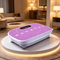 Plateforme vibrante de massage électrique ABS Crazy Fit, portable, écologique, sûre pour une utilisation à domicile, perte de poids, exercice corporel