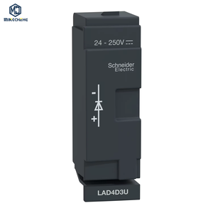 Contactor LAD4D3U, Supresor de Sobretensiones, Módulo Supresor de Diodos, Supresor de Bobina de CC, 24-250V - Product Image 1